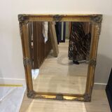 Large bronze gold decorative mirror
