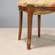 Antique Louis-Philippe walnut chairs, Italy, 19th century