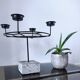 Chandelier Crown Industrial / Brutalist Style