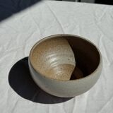A small speckled grey stoneware bowl D13.5 H8