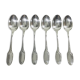 6 mocha spoons Christofle