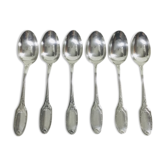 6 mocha spoons Christofle