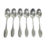 6 mocha spoons Christofle