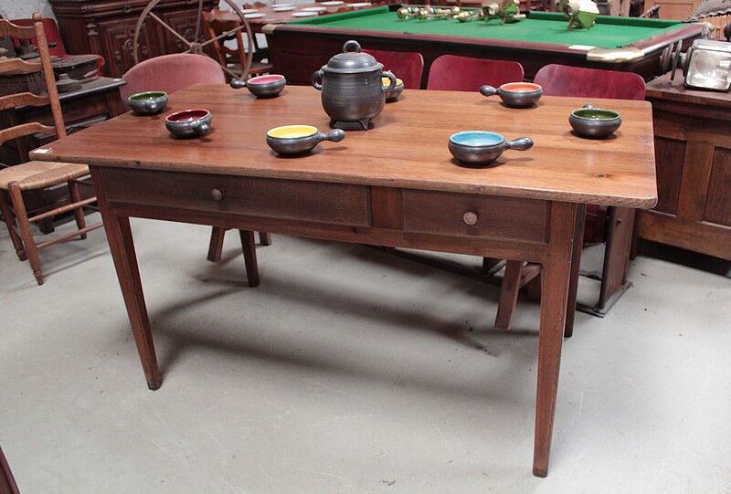 1900 oak farm table