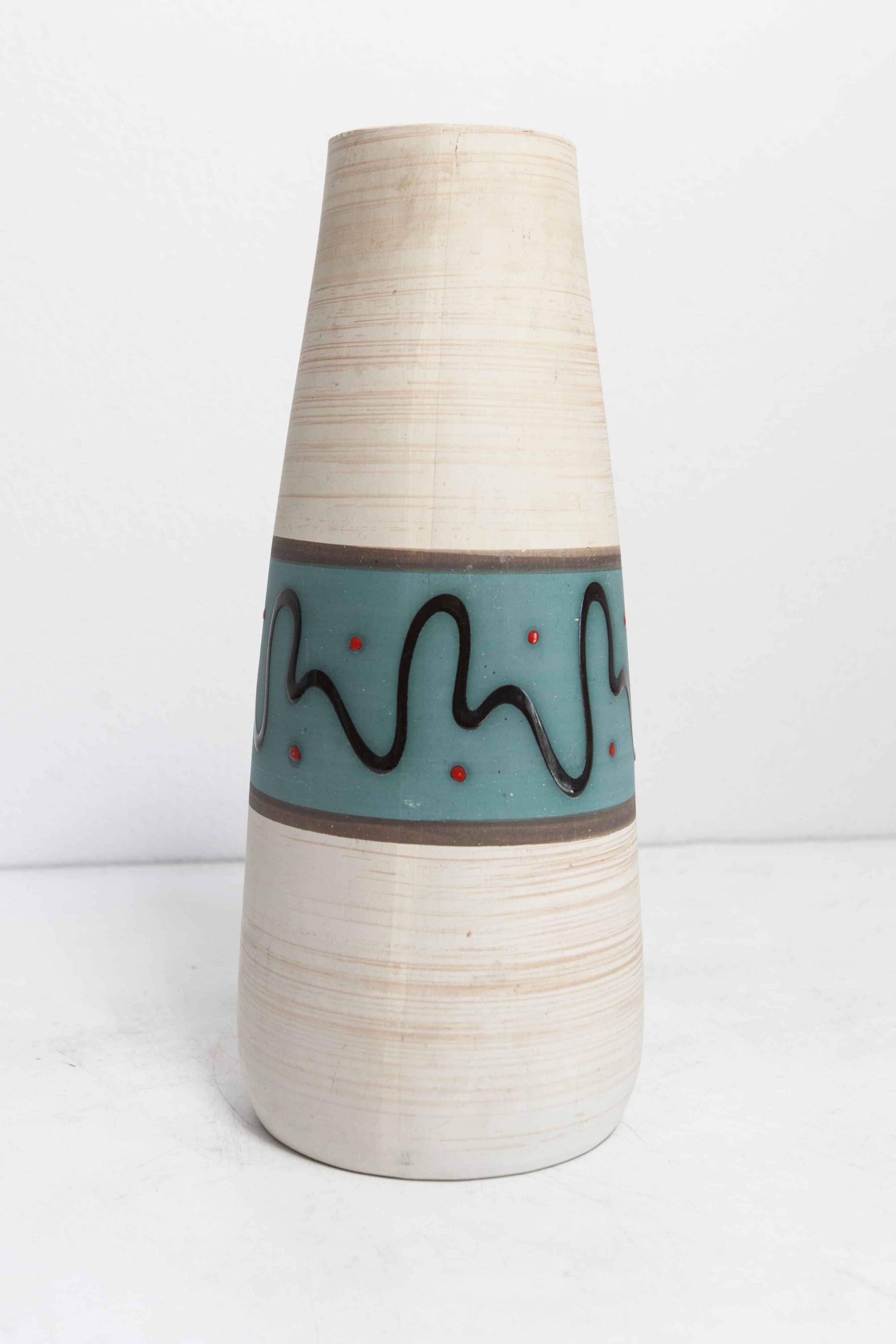 Large West Germany vase 1950 34cm ceramic