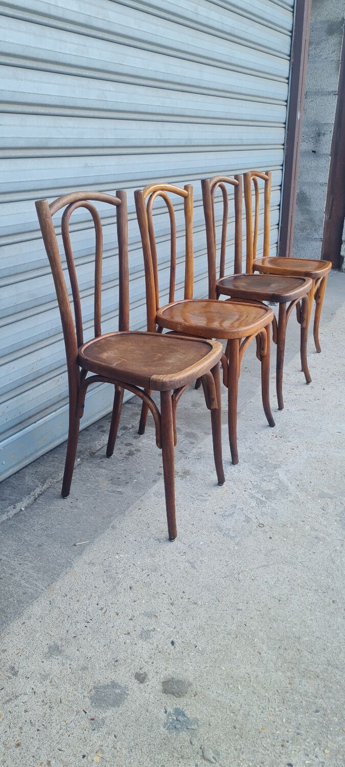 Set of 4 fischel bistro chairs