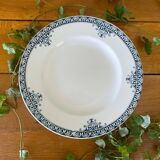 Antique dish for mignardises in Saint-Amand earthenware (Nord)