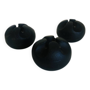 Lot de 3 bougeoirs danois - fonte