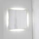 Vintage Square Glass Mirror, Italy 1970s.