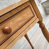 TABLE de Chevet VINTAGE Formica et Bois