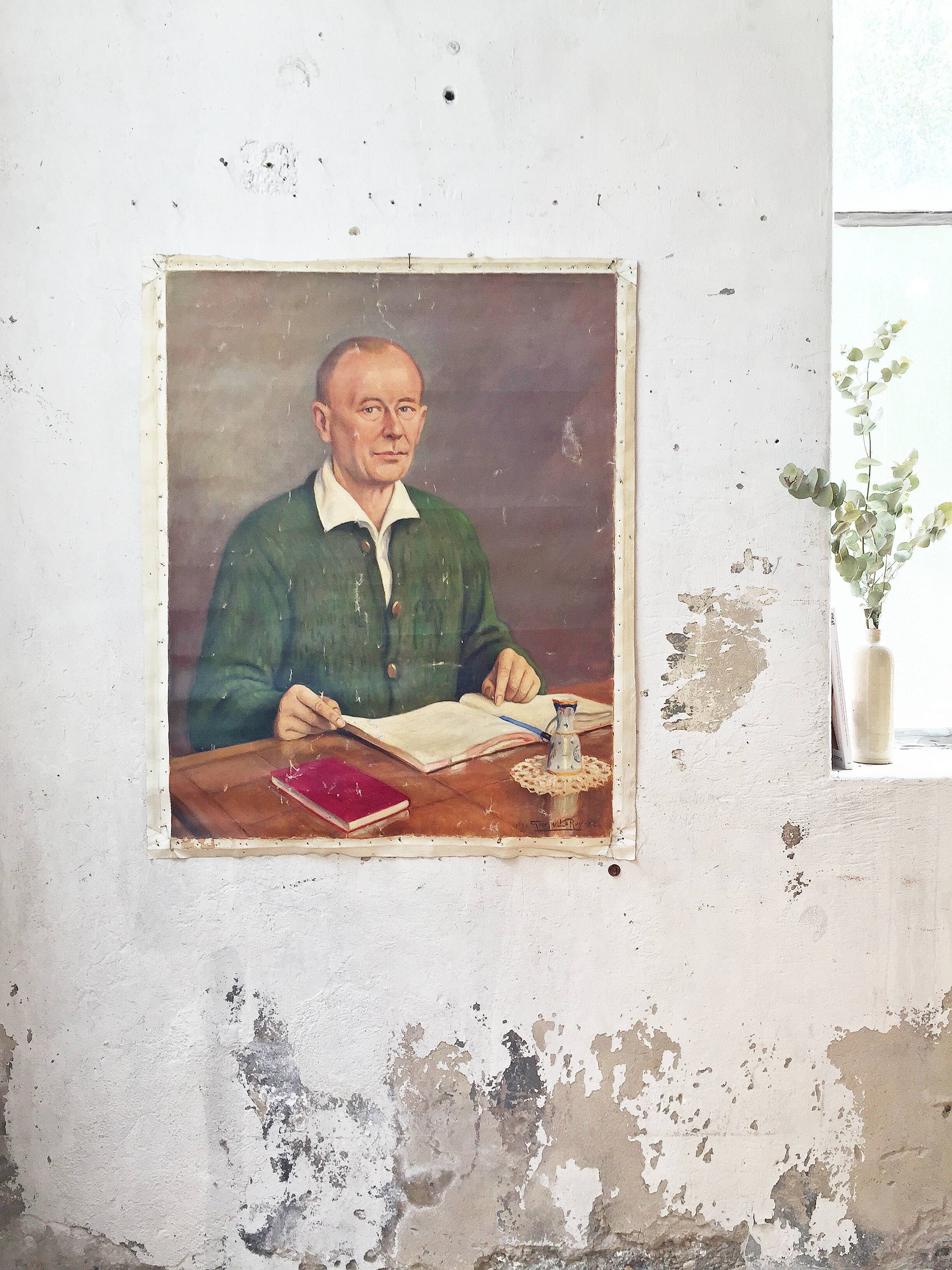 Painting man 100x80cm