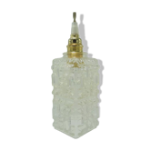 Glass pendant light