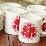 Set of 6 Thomas Germany coffee cups and 6 saucers.