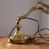 Gold notary lamp