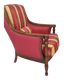 Lot de 5 fauteuils (2 voltaire et 3 fauteuils classiques bois massif)
