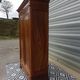 Large antique wardrobe in solid walnut