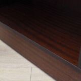 Mahogany bookcase, Danish design, 70's, production: Denmark