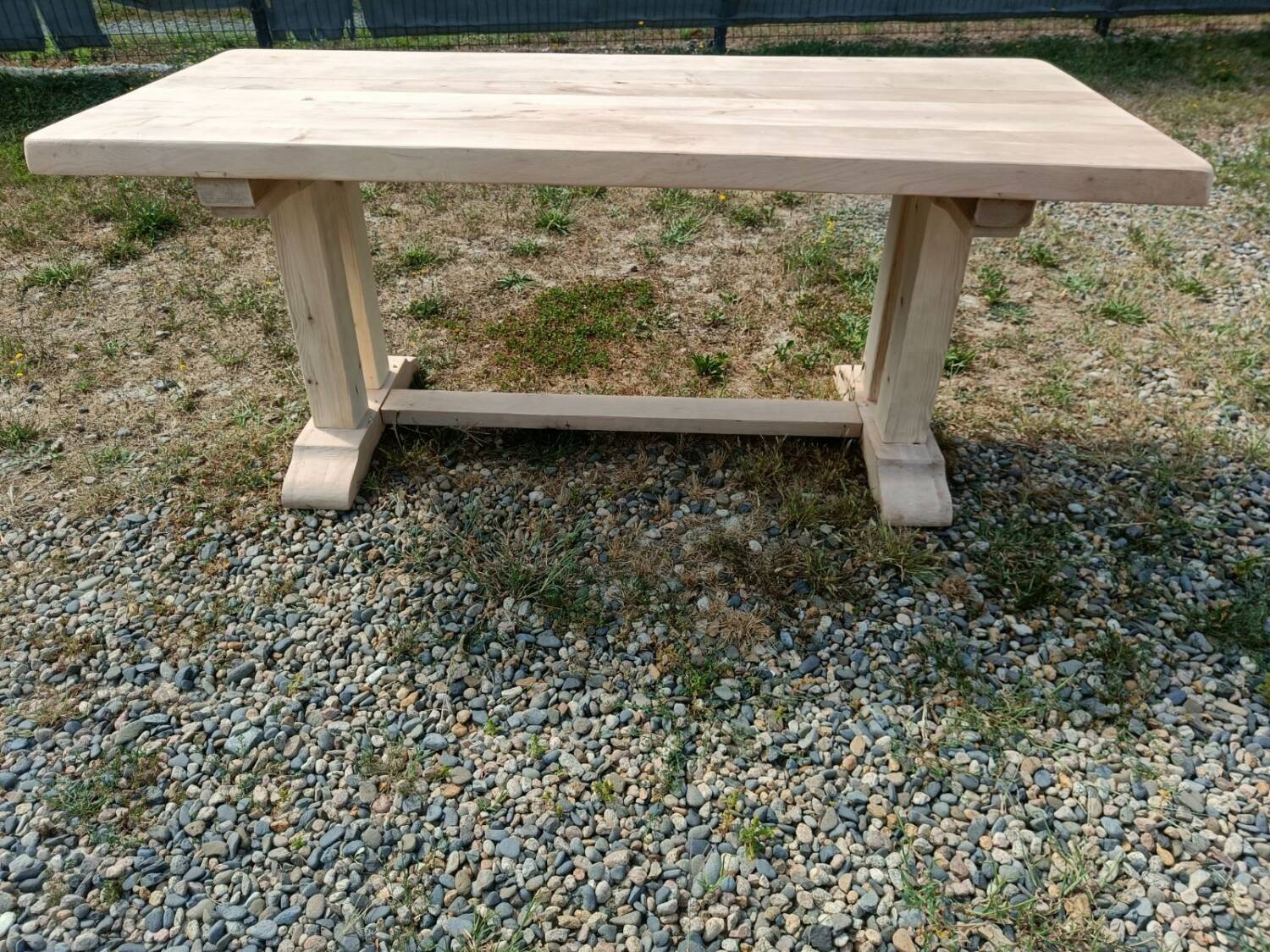 Monastery-style dining table