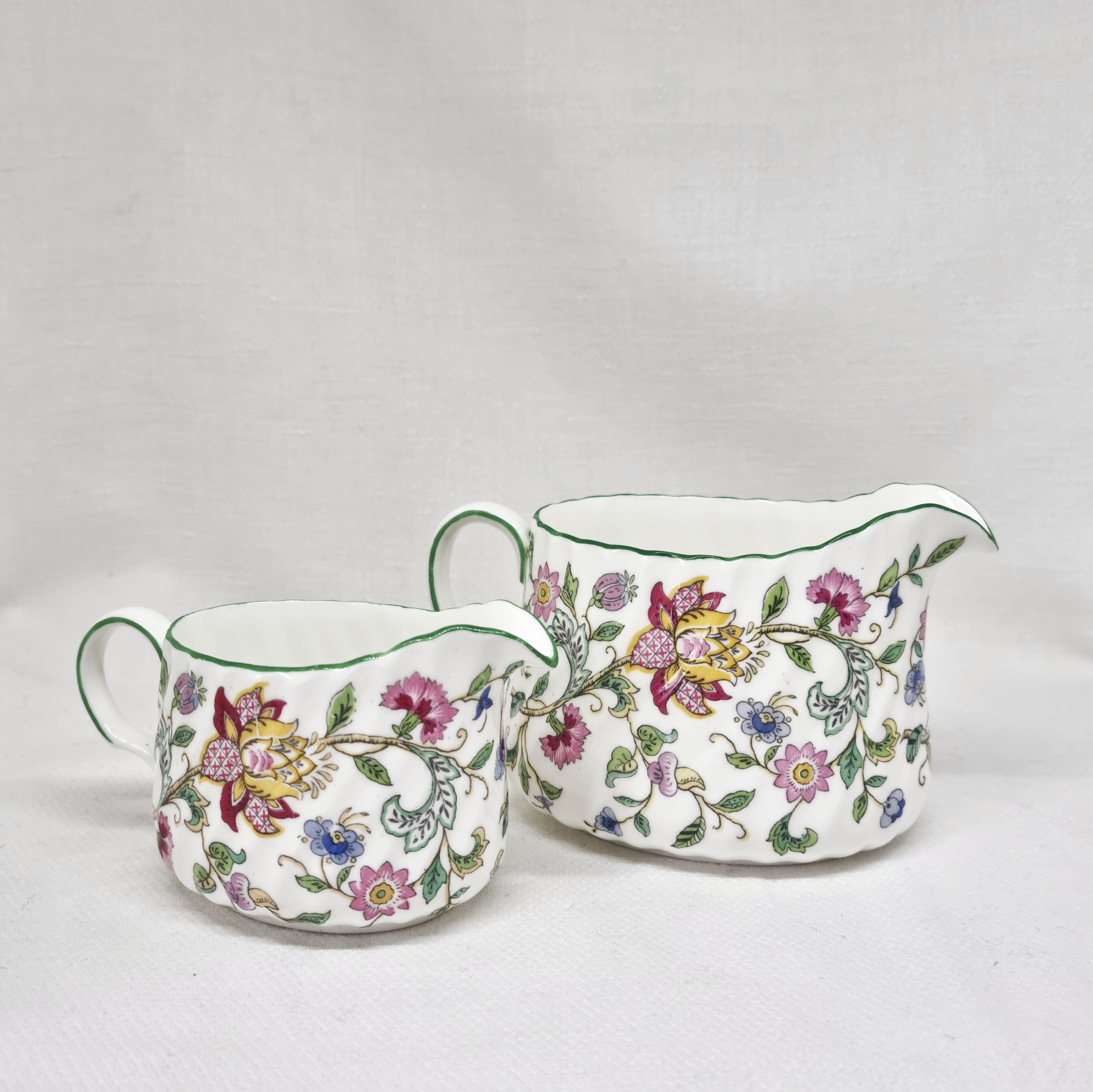 Set of 2 jars Minton Haddon Hall