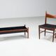 Hugo Frandsen large planter in rosewood Spottrup Denmark 1960