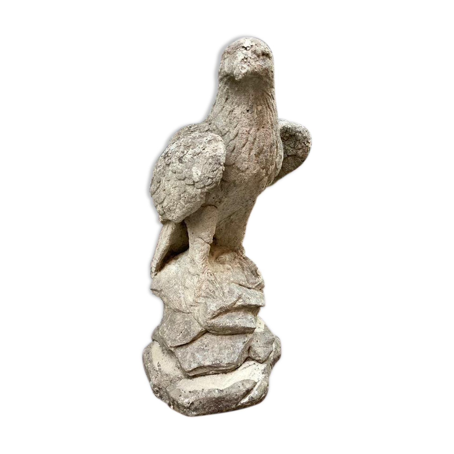 Stone eagle garden decoration XX eme