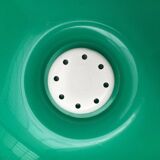 Mid-century green Italian table lamp Toledo by Luigi Massoni for Guzzini, 1960s.