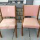 Paire de chaises de bridge
