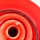 Suspension en verre rouge vintage