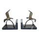 Art Deco figurative bookends, Belgium, 1930s, set of 2