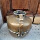 Antique brass jar