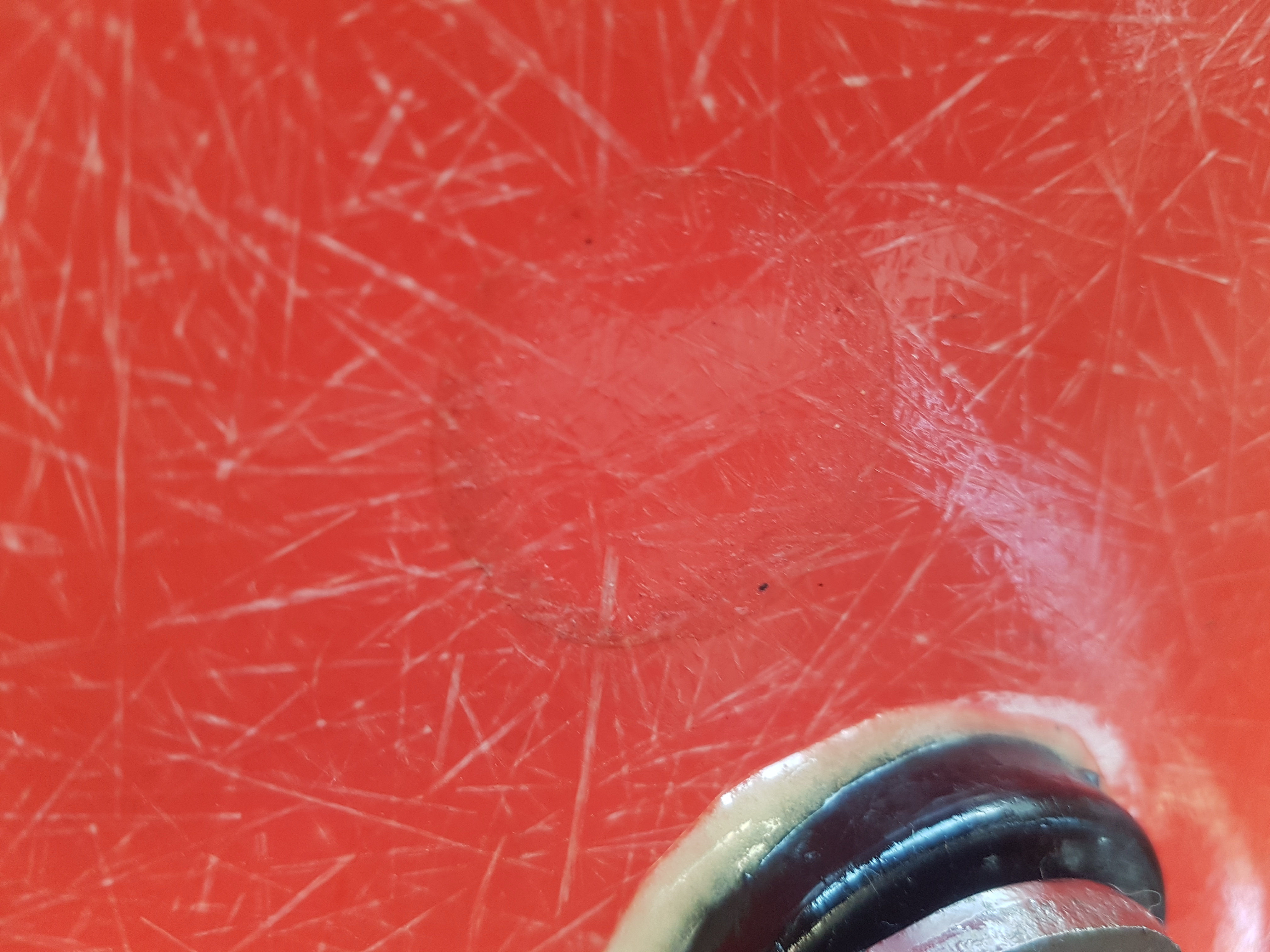 Chair DSS orange by Charles & Ray Eames for Herman Miller years 60