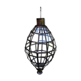 Oval oriental lamp