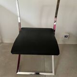 Pair of "Luisa" chairs by Marcello Cuneo for Mobel Italia 70's