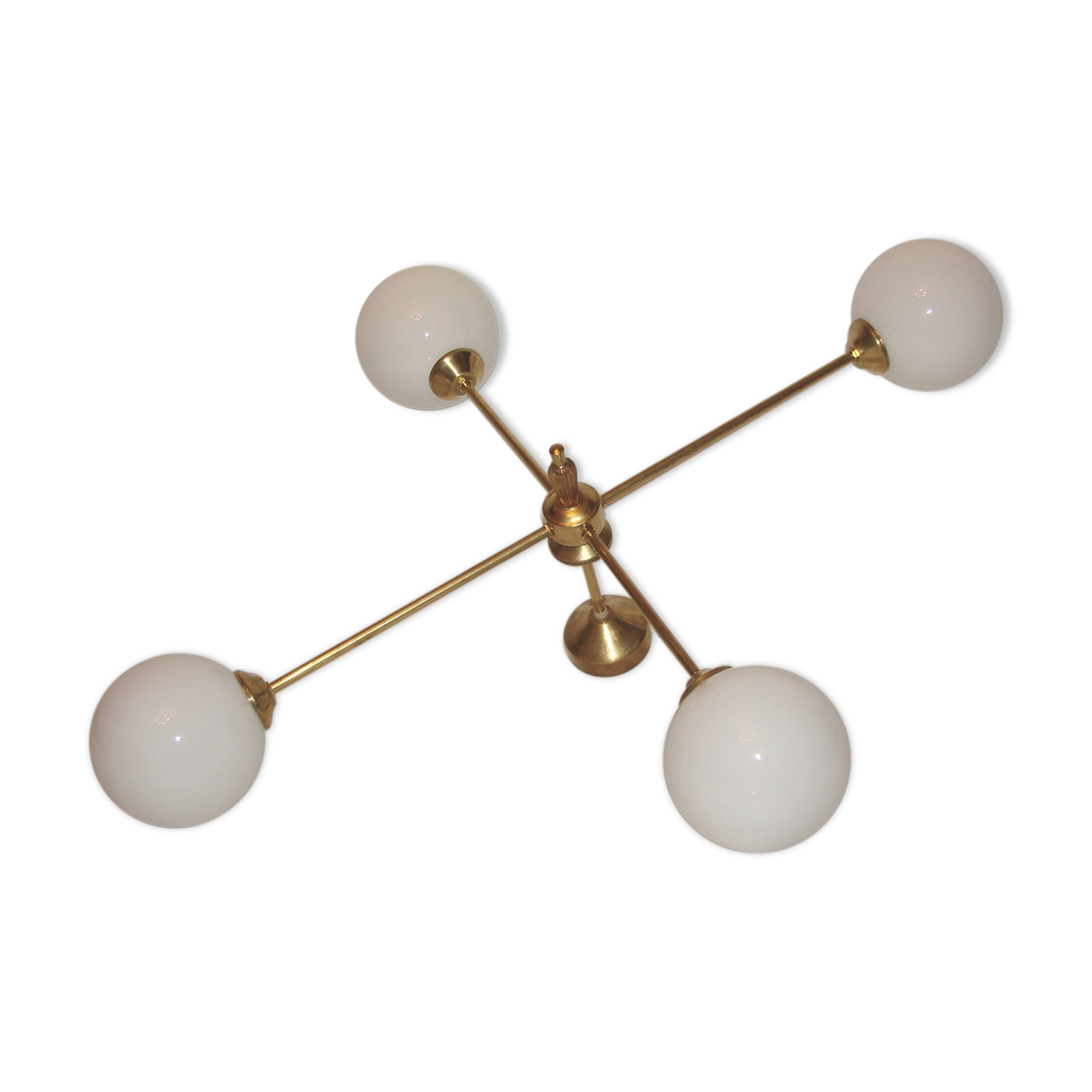 Minimalist chandelier, 1960s