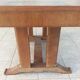 Art Deco table in walnut veneer