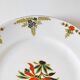 Assiette aux fleurs colorées Onnaing