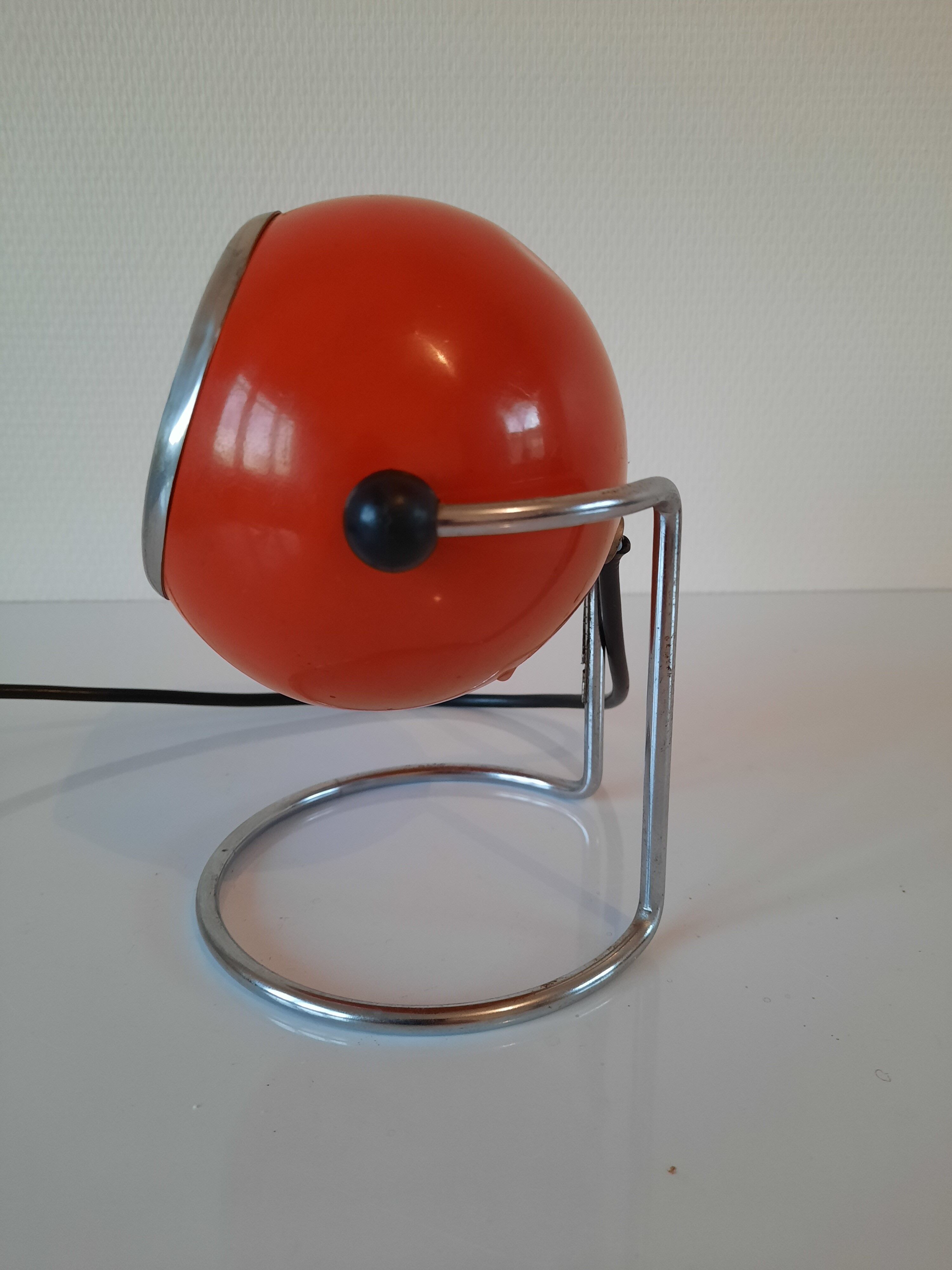 Lamp eye ball by Targetti Sankey 70s
