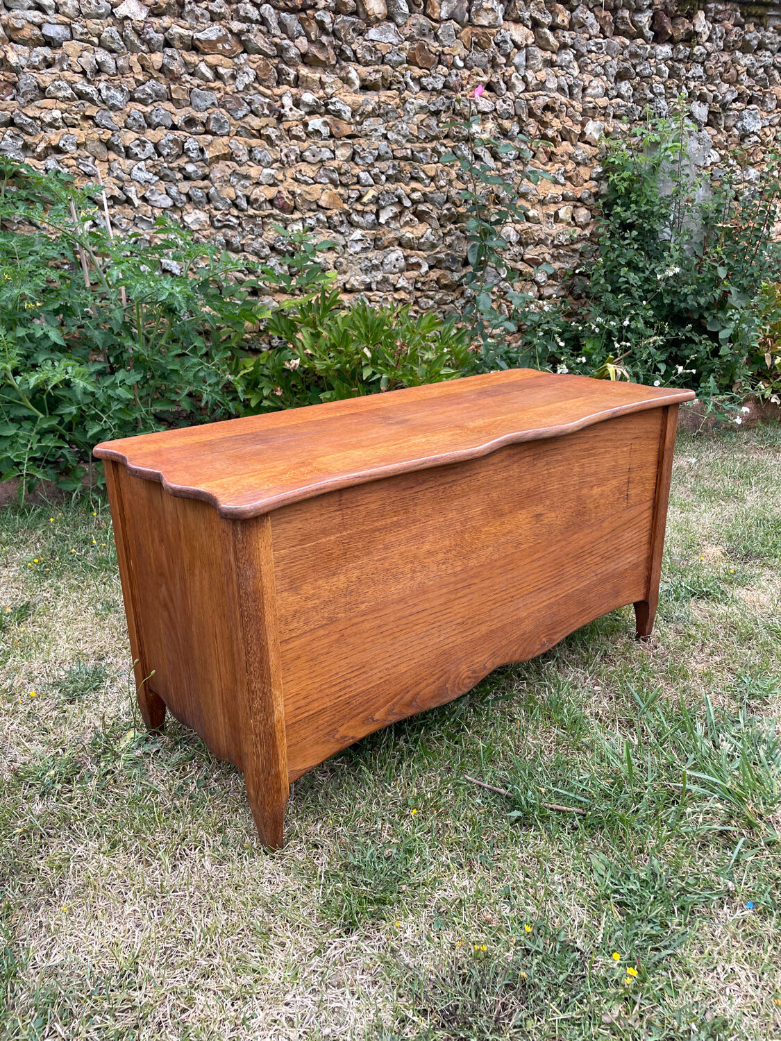 Vintage oak chest 1960