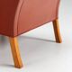 Borge Mogensen cognac leather lounge chairs Fredericia Stolefabrik Denmark 1963