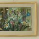 Huile sur toile vintage originale – « Fleurs des prés »