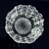 Set Of Two Art Deco Pressed Glass Bowls By Libochovice, 1930s