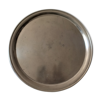 Authentic tin plated brass brewery tray