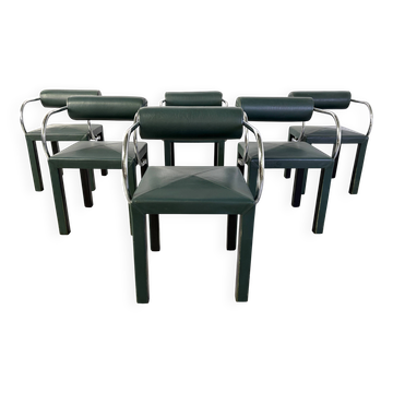 Arcadia dining chairs by Paolo Piva for B&B Italia set of 6