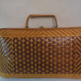 60s braided bamboo fiber sewing case