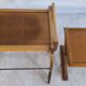 Beautiful pair of vintage teak tables – Serving table - Benoit-Guyot Lyon