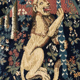 Wall tapestry panel.