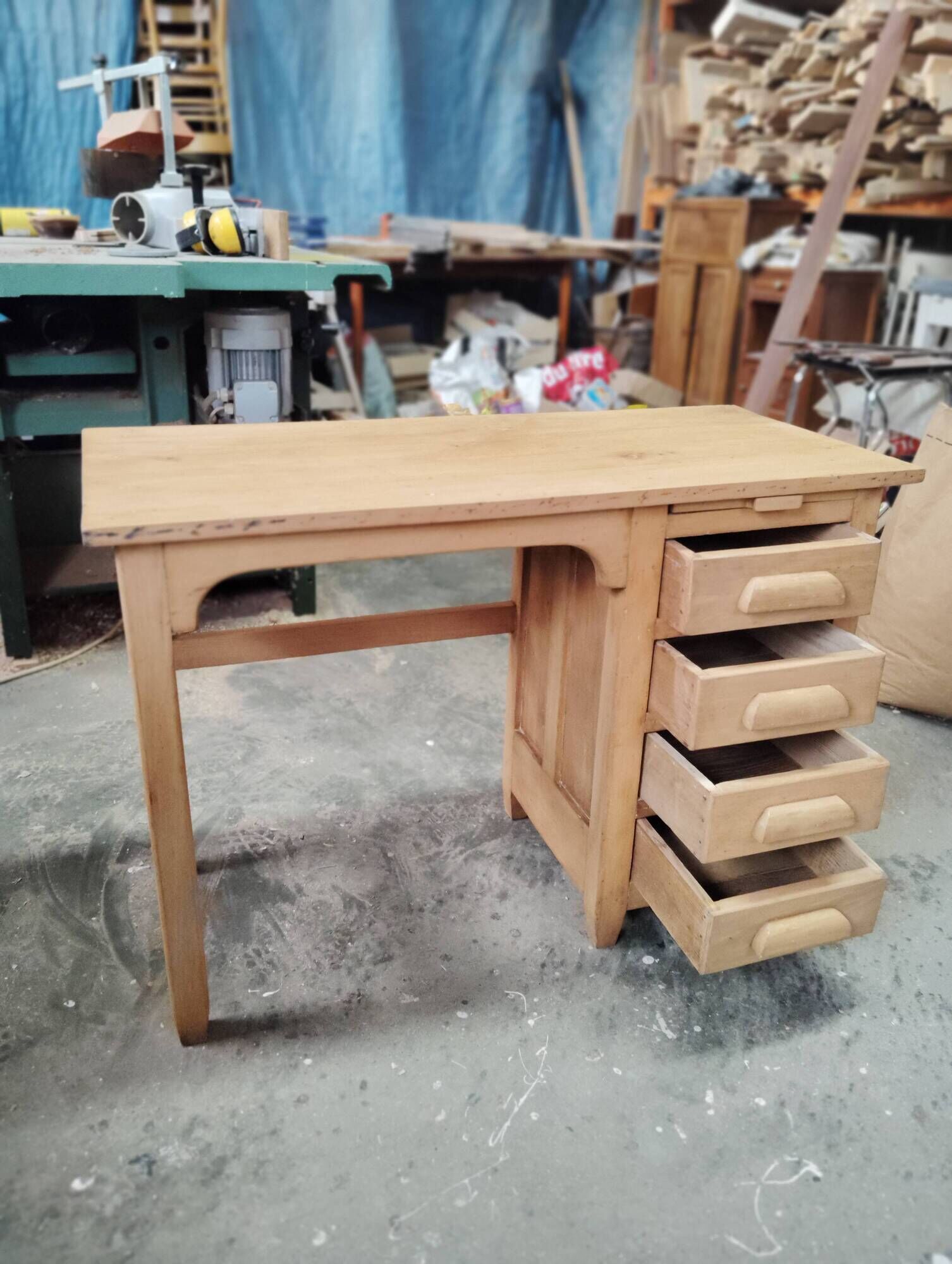 Restored vintage desk