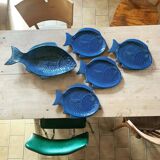 Fish dishes and plates