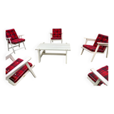 Clairitex living room and two chairs from the 60s and 70s