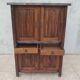 Aranjou sideboard in solid elm in the style of Olavi Hänninen 1960s